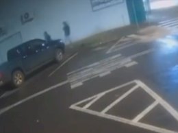 Hilux com placas do Paraguai é furtada em Palotina