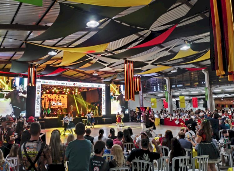 Alemão da Roça.com na Oktoberfest em Marechal Rondon