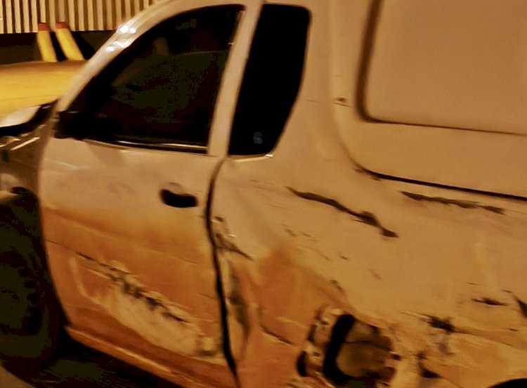 Acidente entre caminhonete e Montana é registrado na PR-491,  entre Marechal Rondon e Novo Três Passos