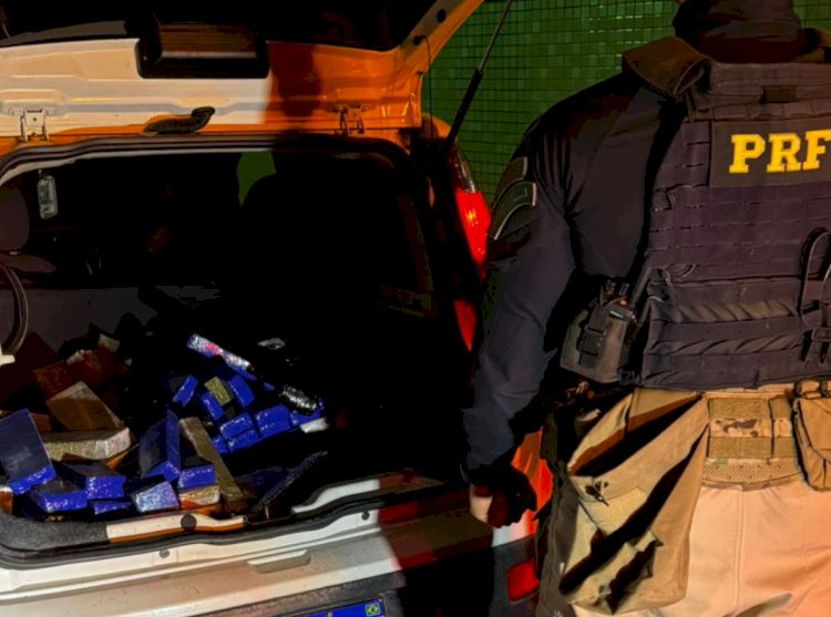 Mais uma apreensão de droga  no corredor do  trafego  na região