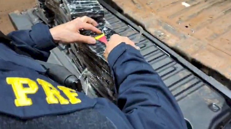Casal é preso pela PRF transportando “maconha DRY” escondida em tanque de combustível