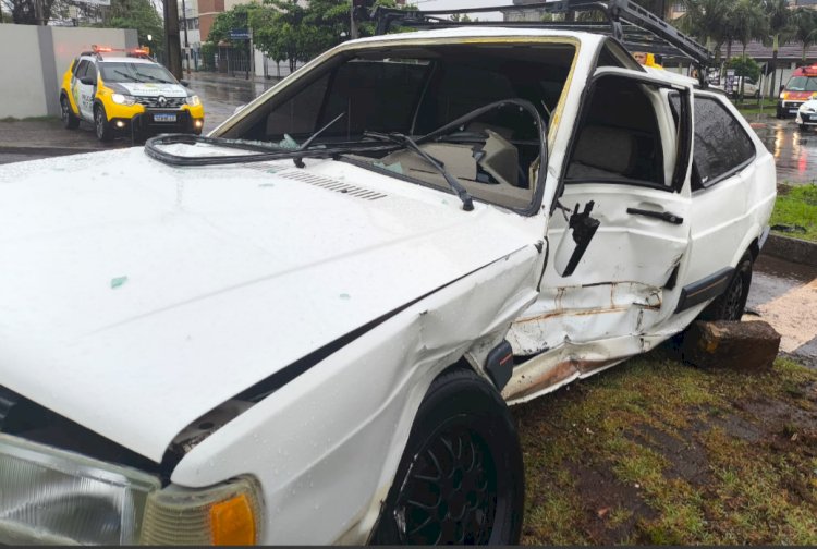 Vítimas de acidente em Marechal neste domingo(12)  foram encaminhadas para hospital