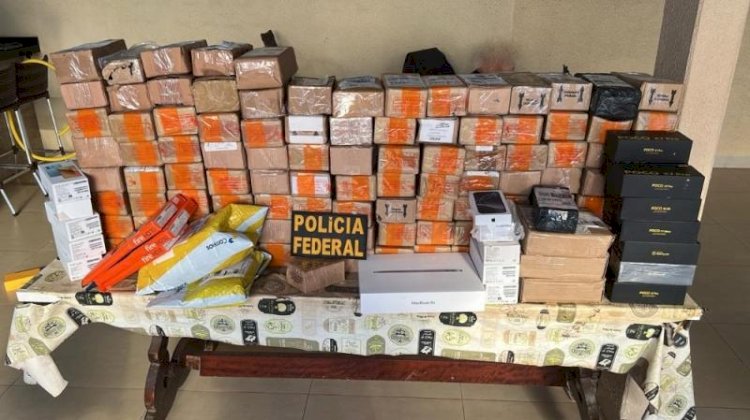 Polícia Federal deflagra Operação Circuito Fechado contra rede criminosa transnacional de contrabando de eletrônicos