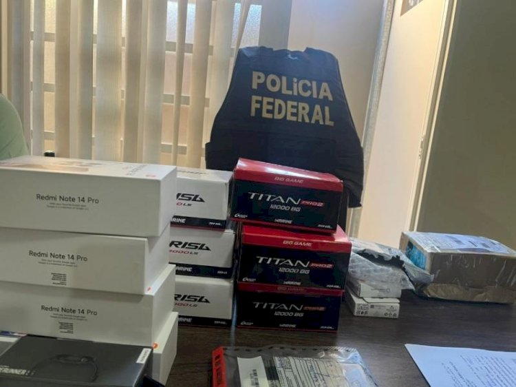 Polícia Federal deflagra Operação Circuito Fechado contra rede criminosa transnacional de contrabando de eletrônicos