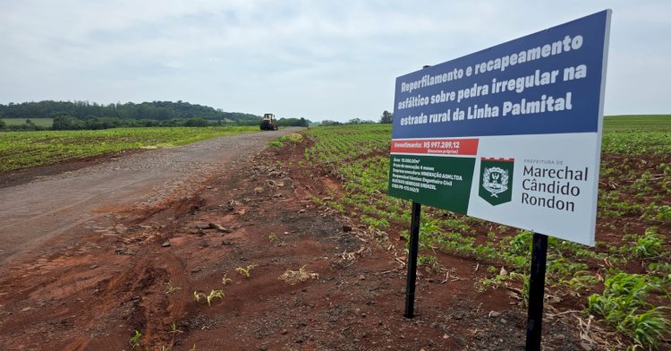 Mais uma obra iniciando em Marechal Cândido Rondon