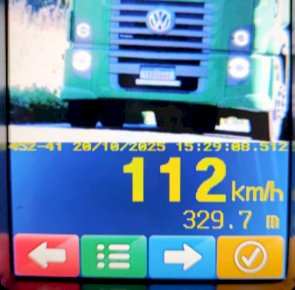 Operação Radar  da Polícia Rodoviária Estadual flagra veículos a mais de 170 km/h na PR-317 em Toledo