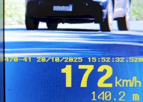 Operação Radar  da Polícia Rodoviária Estadual flagra veículos a mais de 170 km/h na PR-317 em Toledo