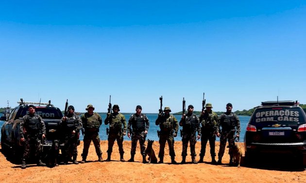 BPFRON realiza  desde o início da semana a  Operação Integrada “Scutum Limes” na fronteira do Paraná