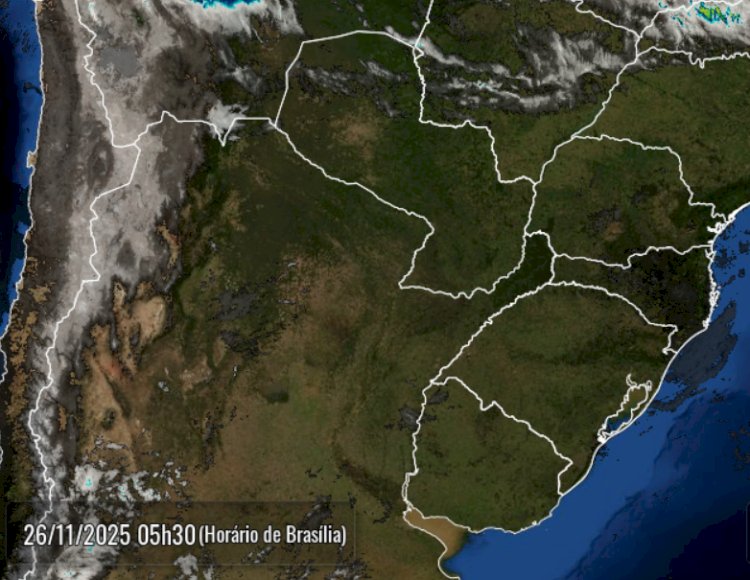 Dia ensolarado e calor marcam a quarta-feira a  microrregião de  Marechal Cândido Rondon