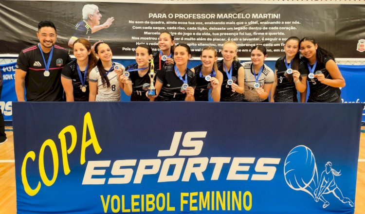 Nova Santa Rosa conquista título geral no Sub-14 e Sub-17 da Copa Marcelo Martin de Voleibol