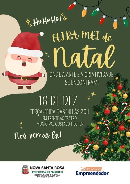 Feira MEI de Natal 2025 acontece nesta terça-feira na Praça da Bíblia