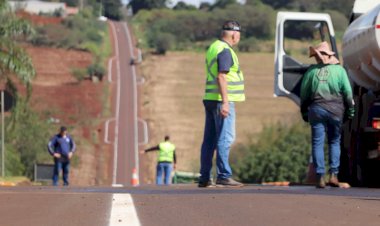 Marechal Cândido Rondon investe mais de R$ 1,5 milhão em sinalização viária com pintura termoplástica